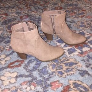 Style & Co Tan Ankle Booties